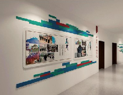 南安企业文化墙用什么材料好？