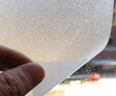 南安玻璃门外面粘广告用什么材料好？