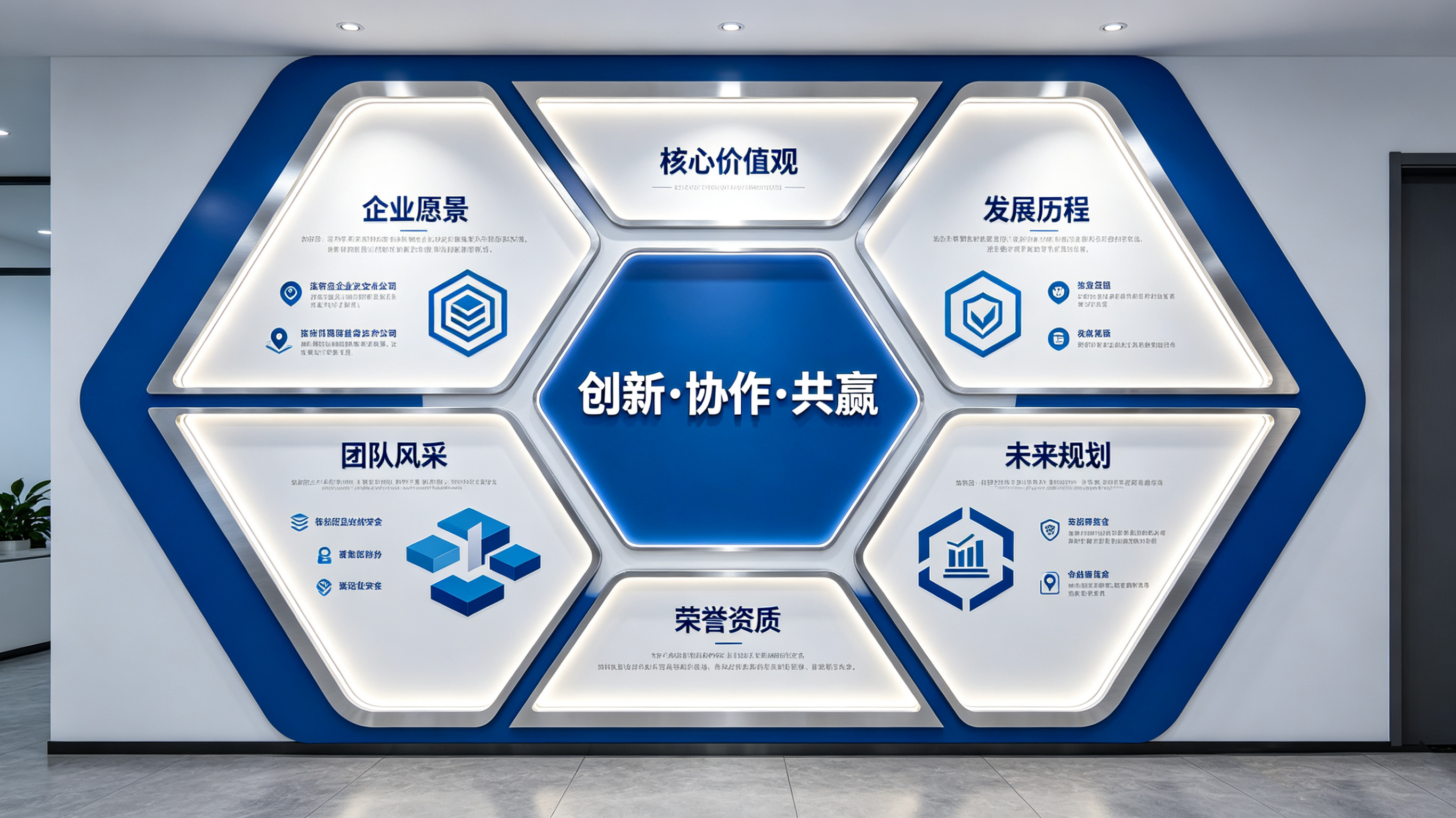 南安企业文化墙六边形避坑指南（新手常犯5个错误）